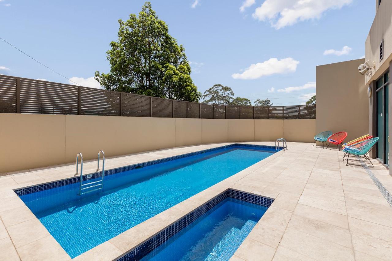 Aparthotel Nesuto Parramatta Sídney Exterior foto