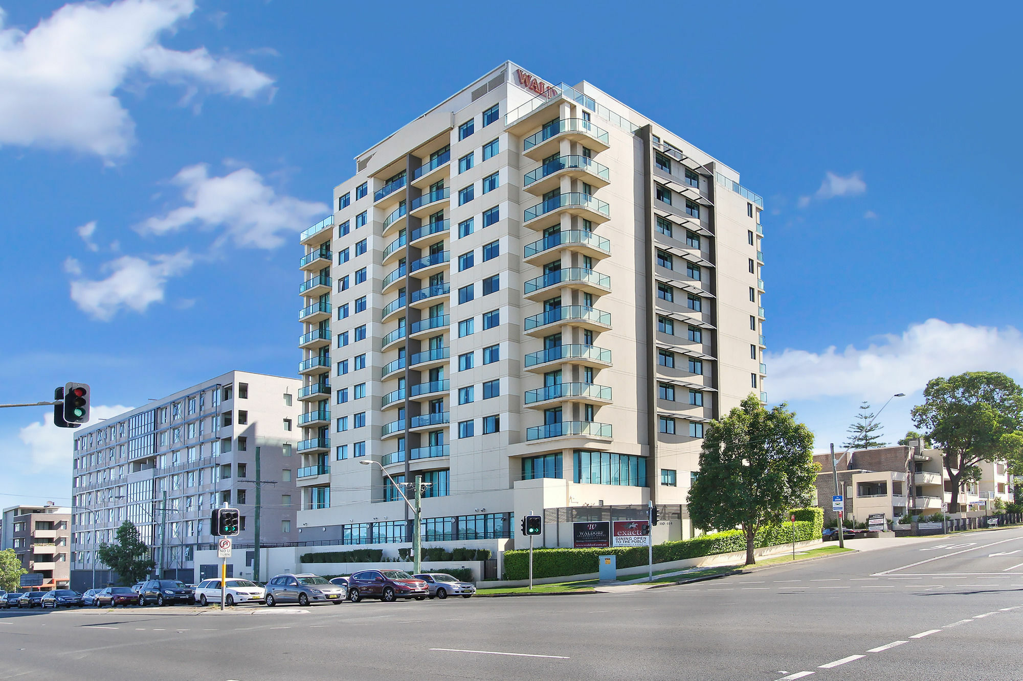 Aparthotel Nesuto Parramatta Sídney Exterior foto